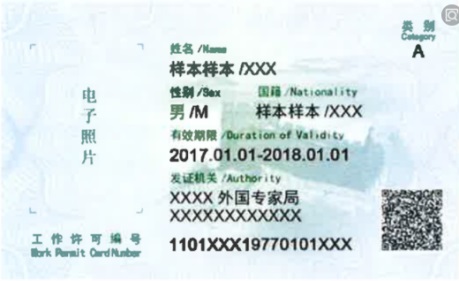 外国高端人才(A类,鼓励类)