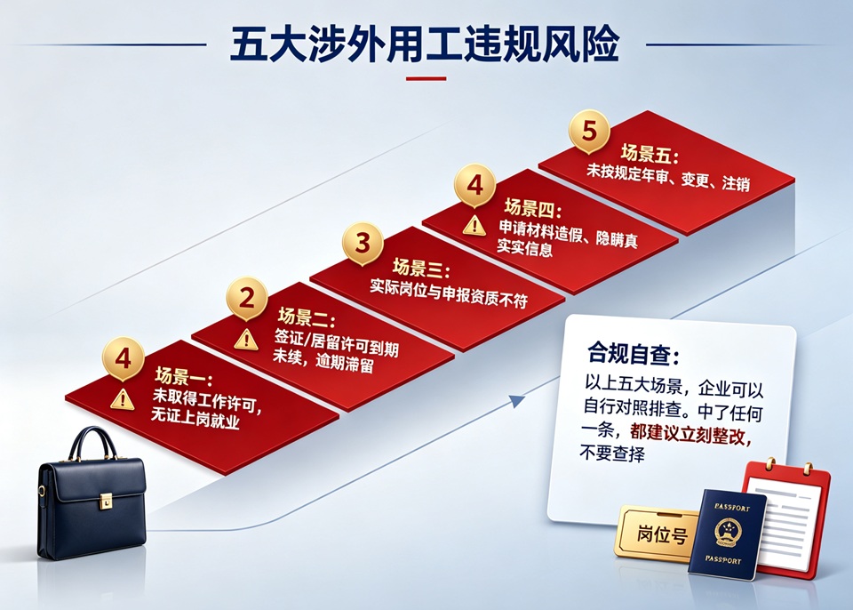 五大涉外用工违规风险